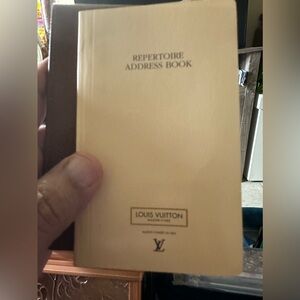 Louis Vuitton address book